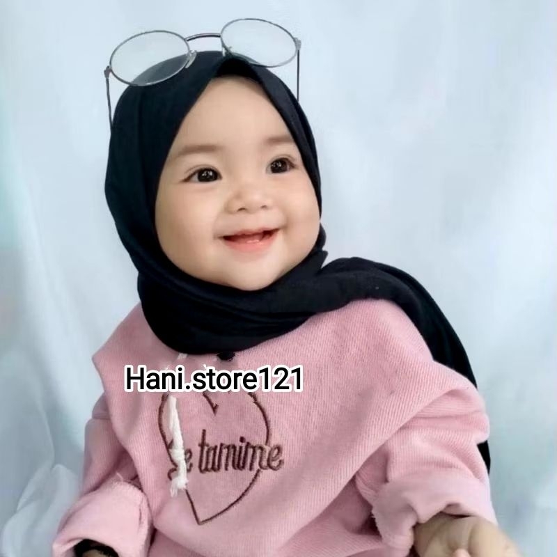 jilbab anak bayi 0 6 bulan 1-3 tahun PASHMINA INSTAN BAYI kerudung anak bayi jilbab ana bayi hijab b