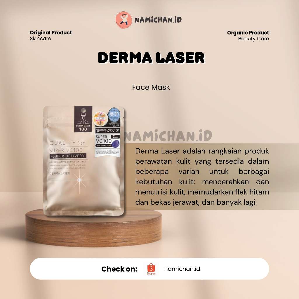 [ PO Japan ] Derma Laser Super VC100 GOLD | Derma Laser Super Retinol | Derma Laser Super VC100 Whit