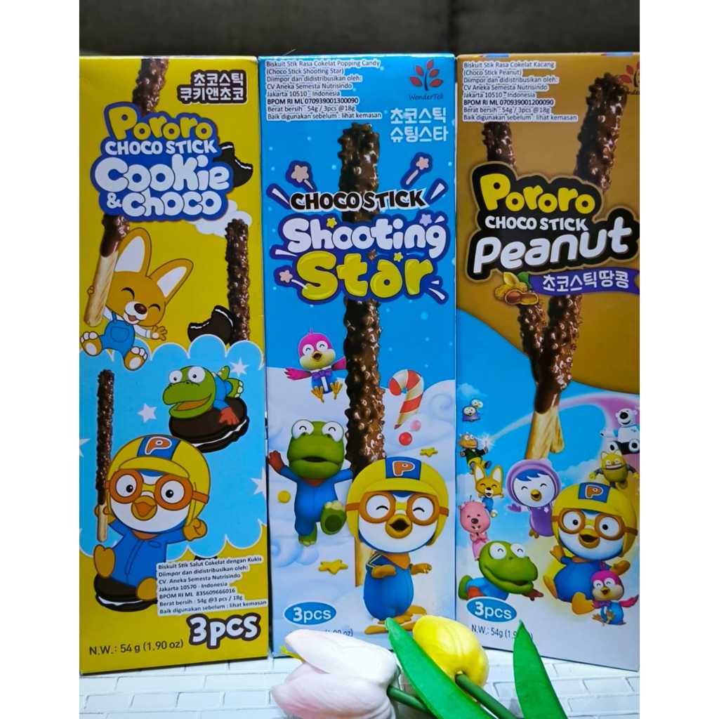 

Pororo Choco Stick / Cemilan Anak