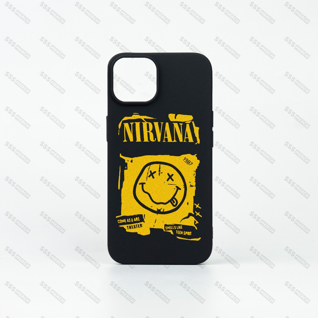 Nirvana iPhone Case - iPhone Case X 11 12 13 14 15 - SSS Merch