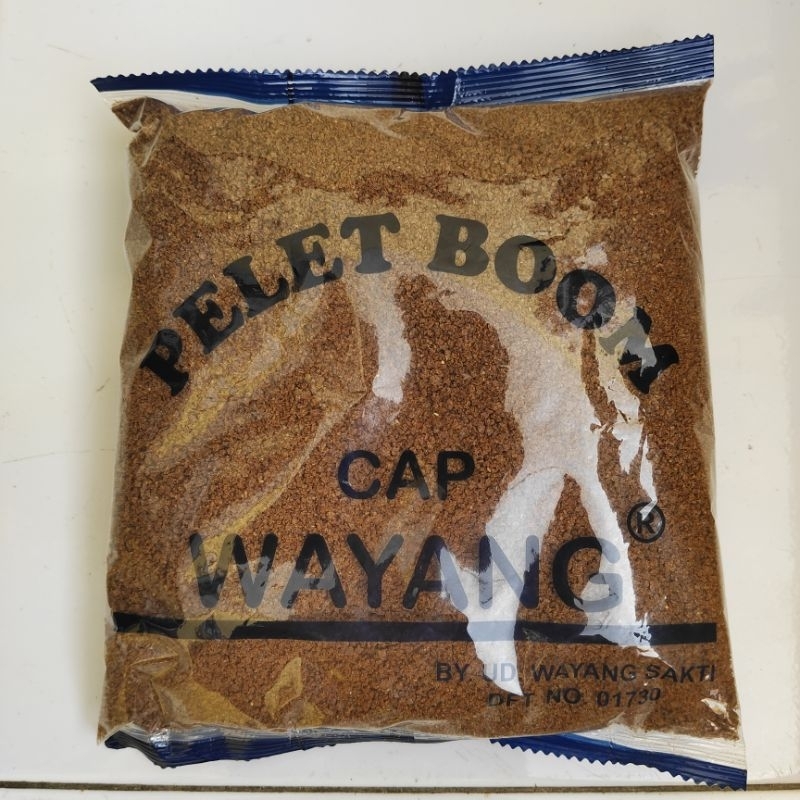 Umpan Ikan Mas Pelet Cap Wayang Kasar