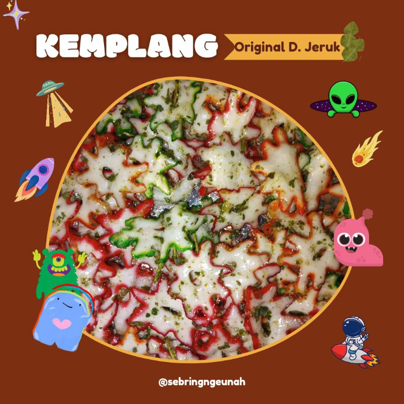

SEBRING NGEUNAH Varian Kemplang Original Daun Jeruk (Tidak Pedas)