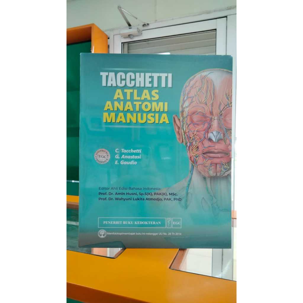 TACCHETTI Atlas Anatomi Manusia C. Tacchetti & G. Anastasi & E. Gaudio