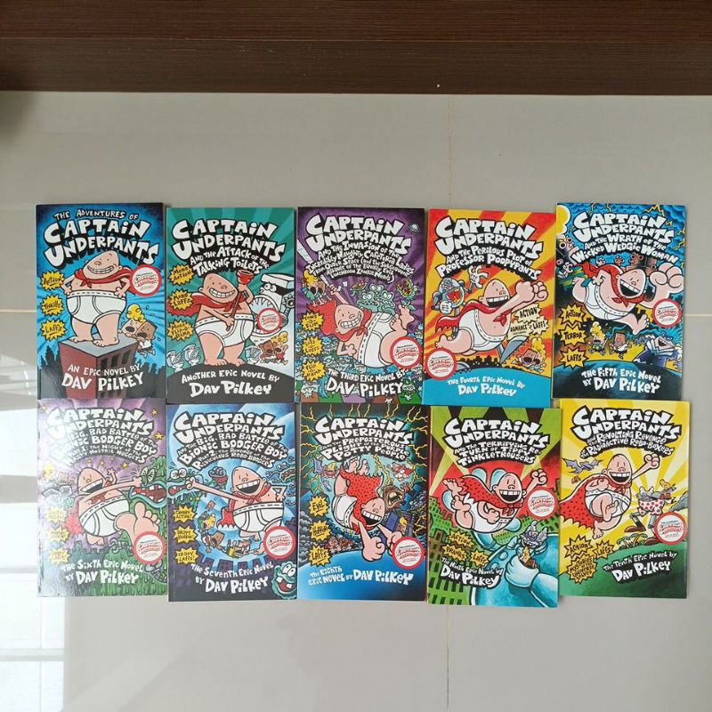preloved captain underpants novel