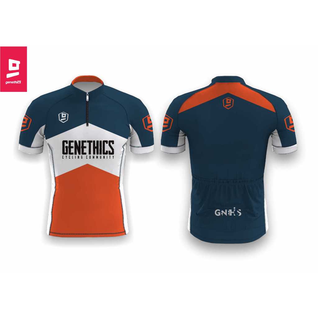 JERSEY SEPEDA ROADBIKE GENETHICS - JERSEY CUSTOM - RB24-012 - JERSEY ROADBIKE - Jersey Genethics - G