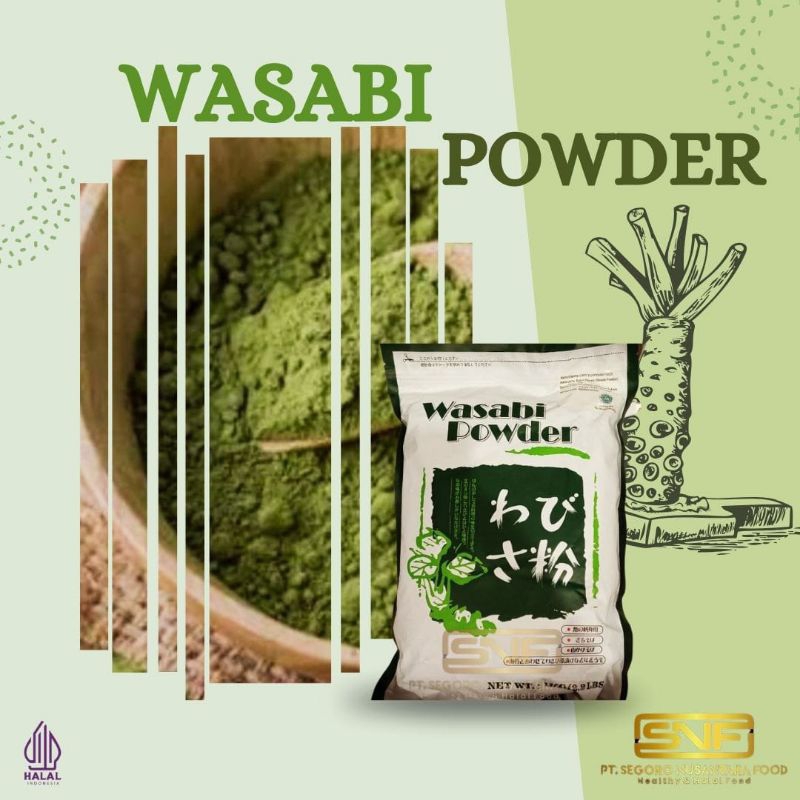 

Wasabi Powder - Bubuk Wasabi 1 kg