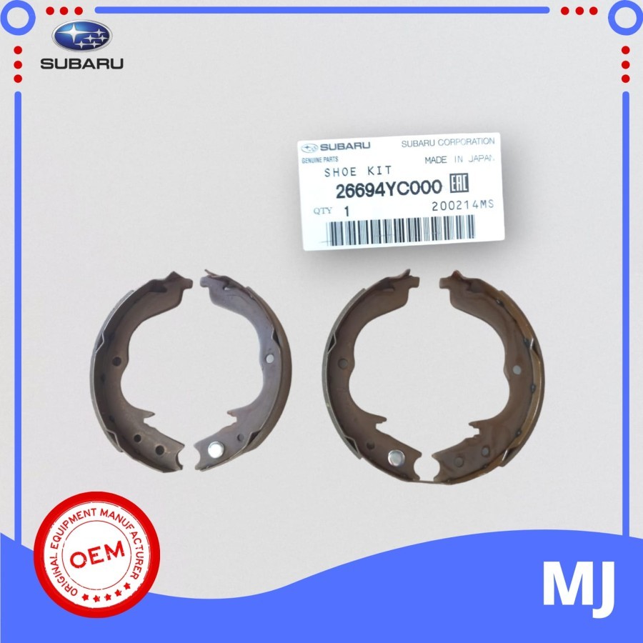Kampas rem Tangan Belakang Subaru XV Forester outback ORIGINAL ORI ASLI SUBARU