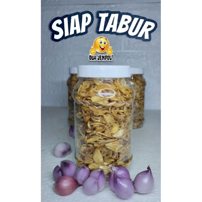 

PALING RENYAHH SIAP TABURR!!! GORENG BAWANG ASLI 400Gr-1Kg