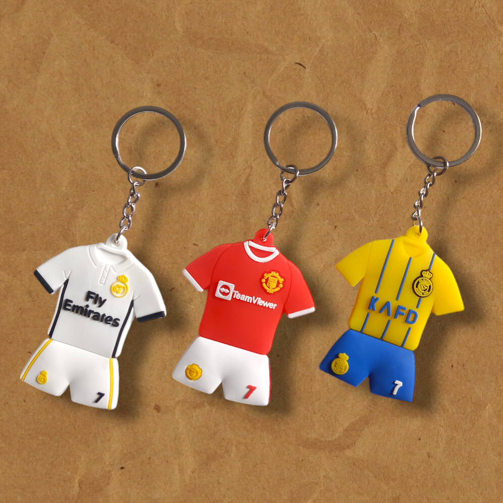 Keychain Karet Jersey CRISTIANO RONALDO