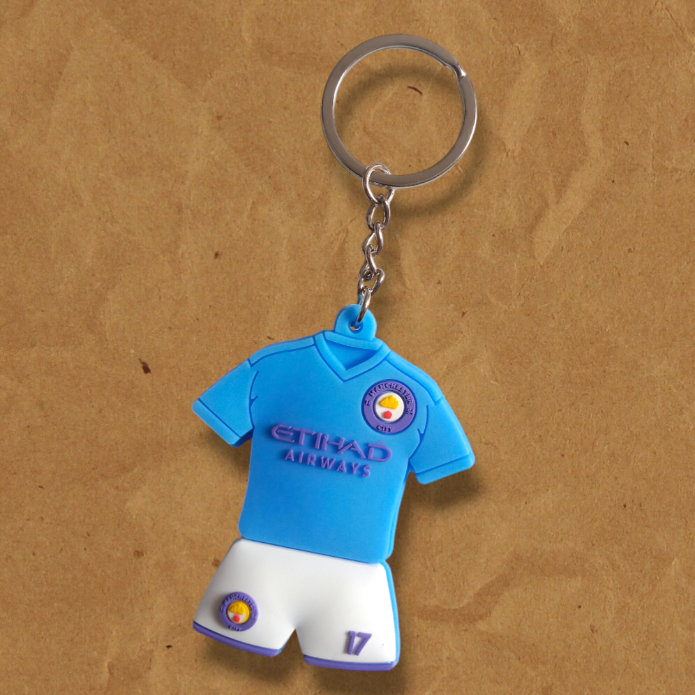Keychain Karet Jersey KEVIN DE BRUYNE