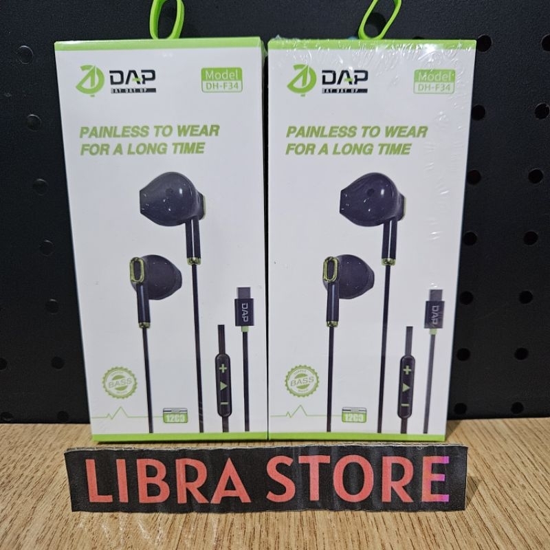 HANDSFREE FULL BASS DAP DH-F34 HI-FI STEREO JACK TYPE-C