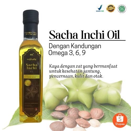 

Sacha Inchi Oil - Menurunkan Kolesterol Jahat & Menjaga Kesehatan Jantung 250ML