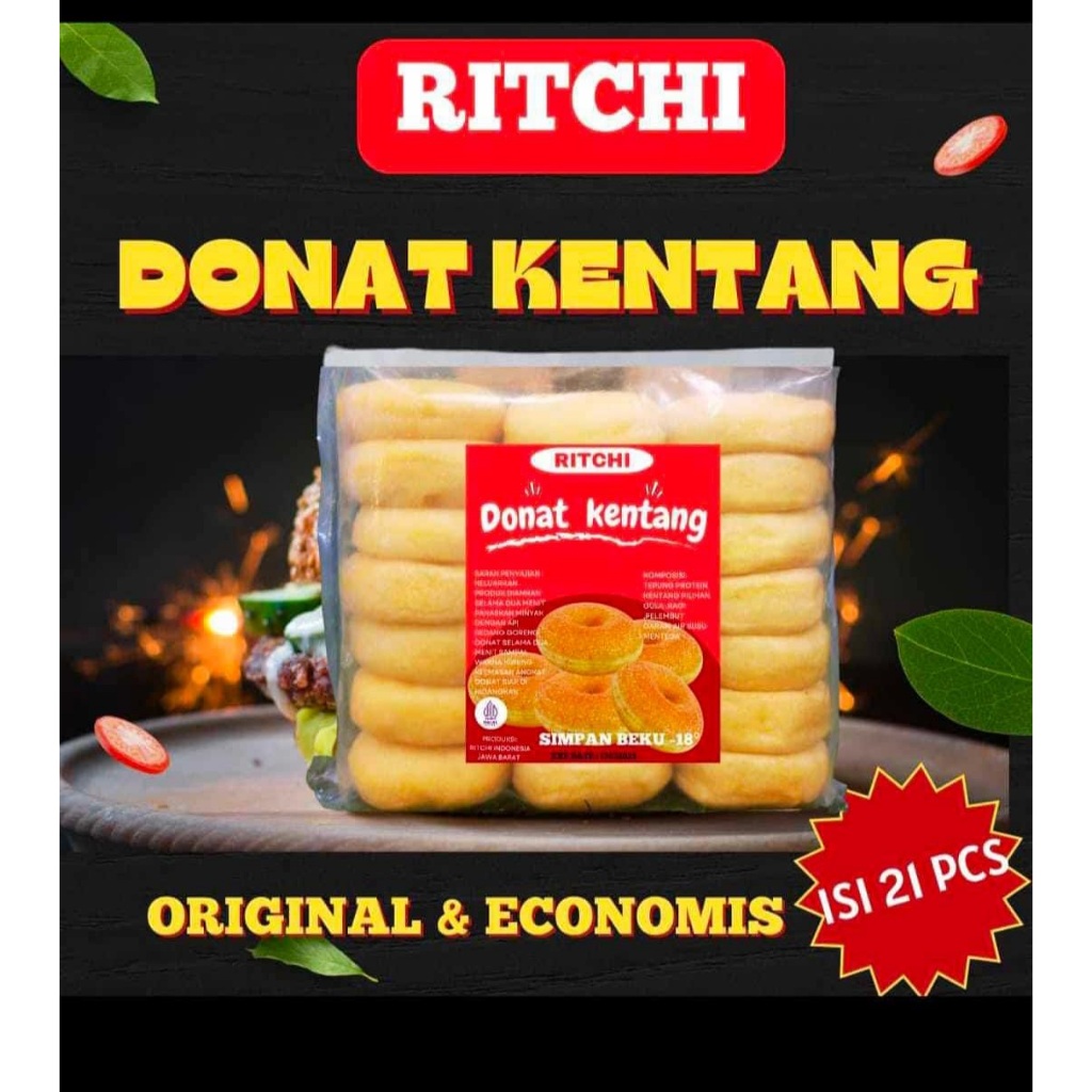 

RITCHI Donat Kentang Mini isi 21