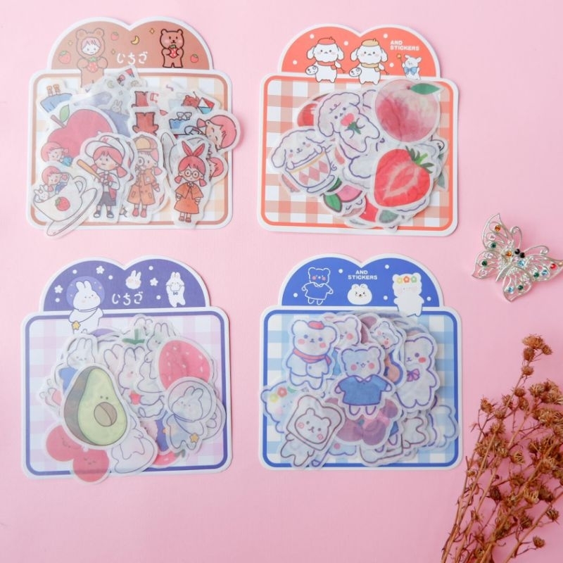 

[CRAFTIPLE] Deco Washi Sticker Cute Things Die Cut