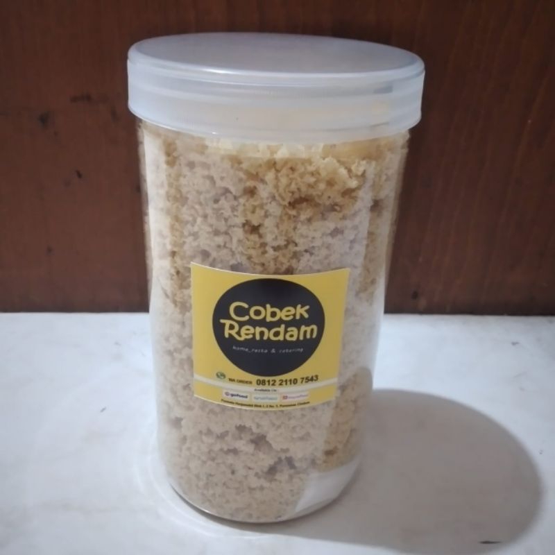 

Kremesan Cobek Rendam (Kremes Ayam), 1 toples 200 gram