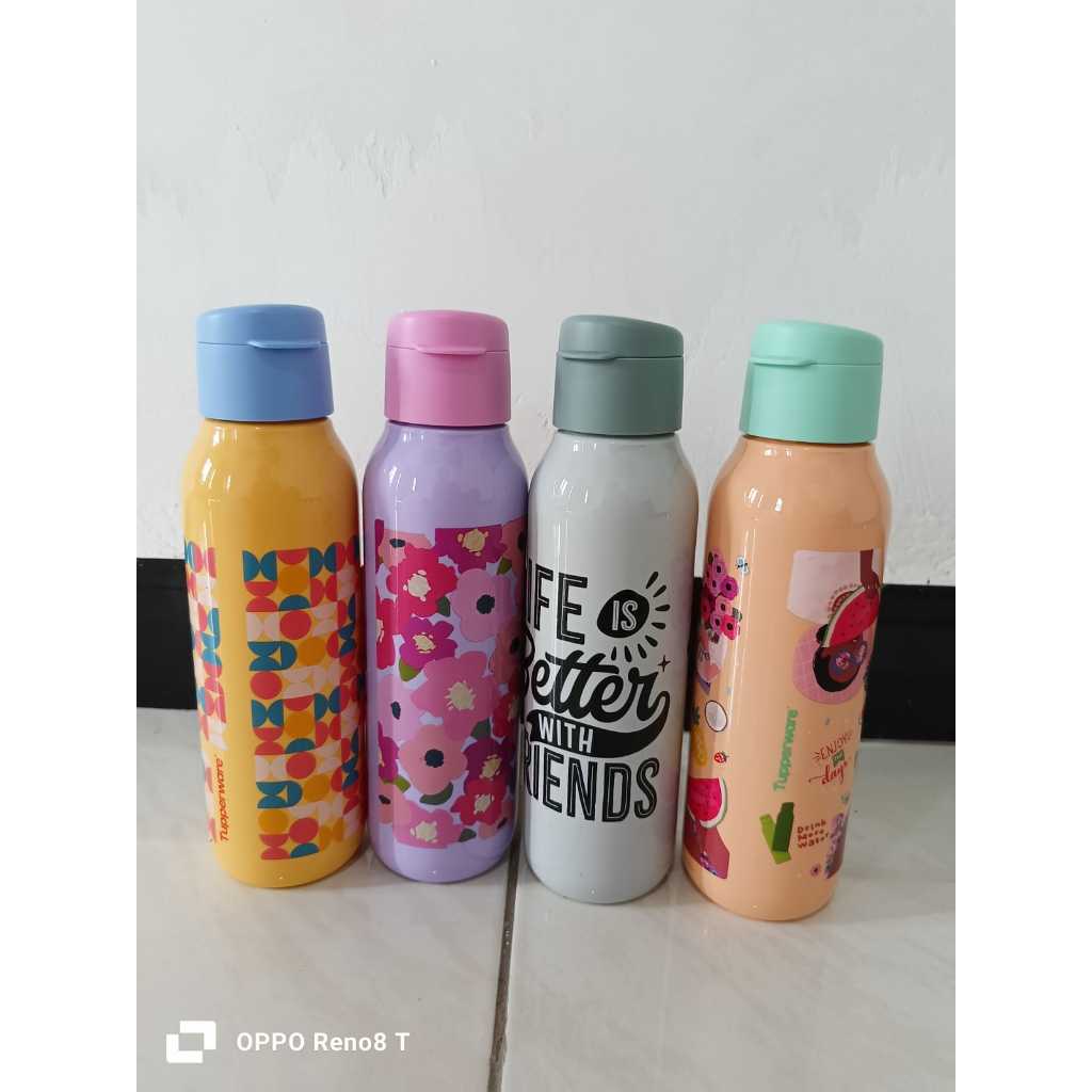 Tupperware eco fancy bottle kapasitas 750 ml