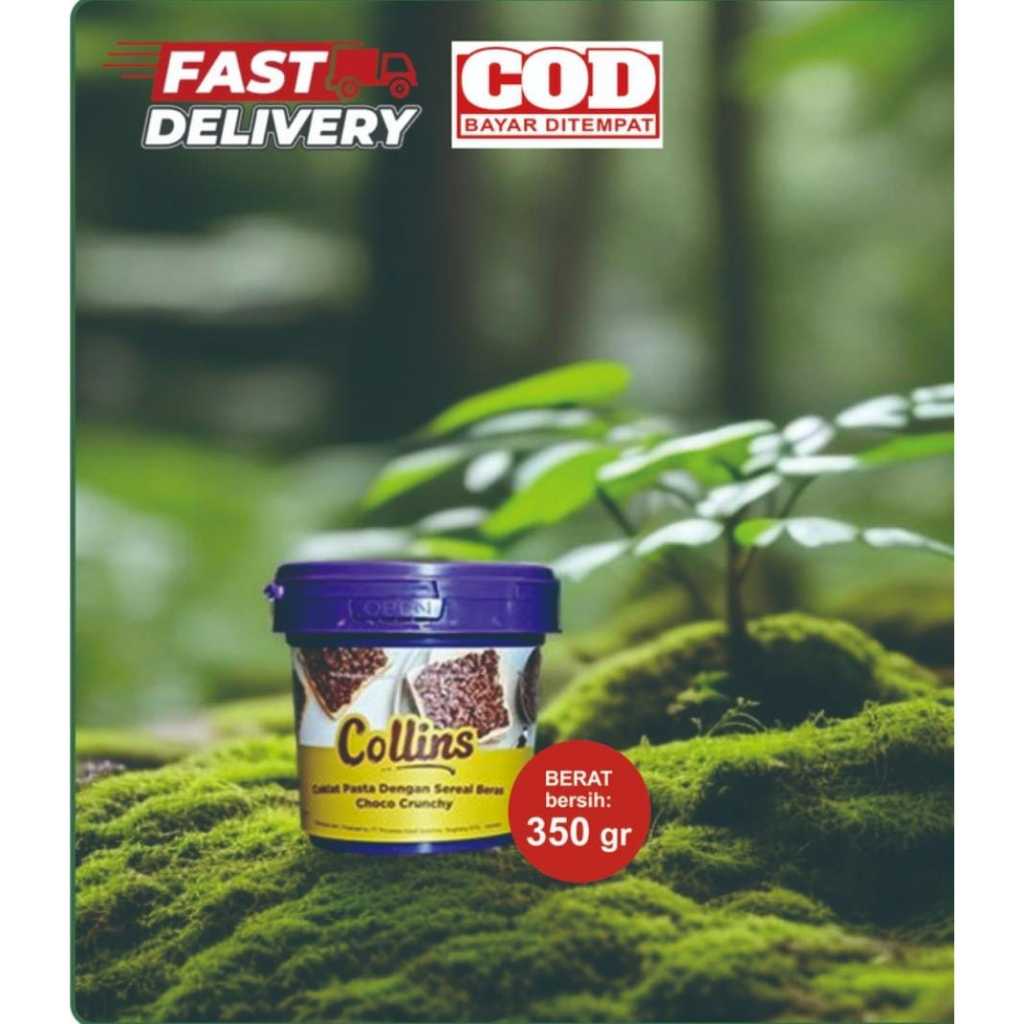 QH COLLINS COKLAT CRUNCHY 1 KG / COKLAT VIRAL / COLLINS