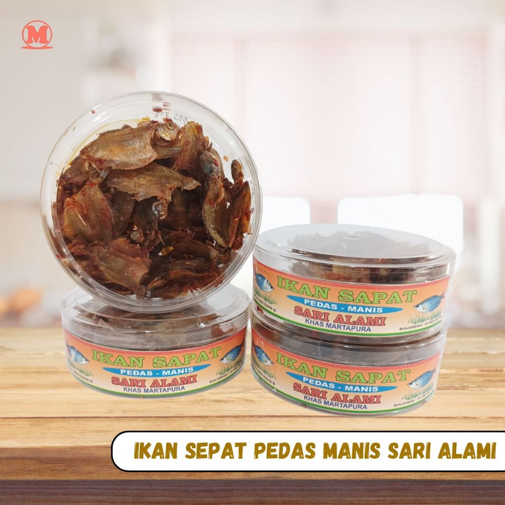 

Sapat Padas Manis Produksi Sari Alami-kemasan toples