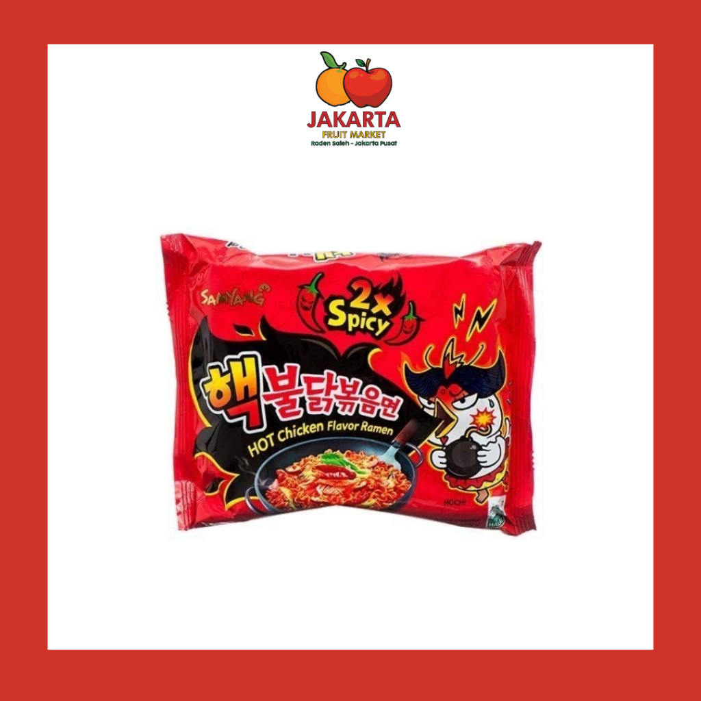 

SAMYANG BULDAK EXTRA HOT / MIE KOREA / MIE PEDAS KOREA / MIE IMPORT KOREA / MIE INSTANT