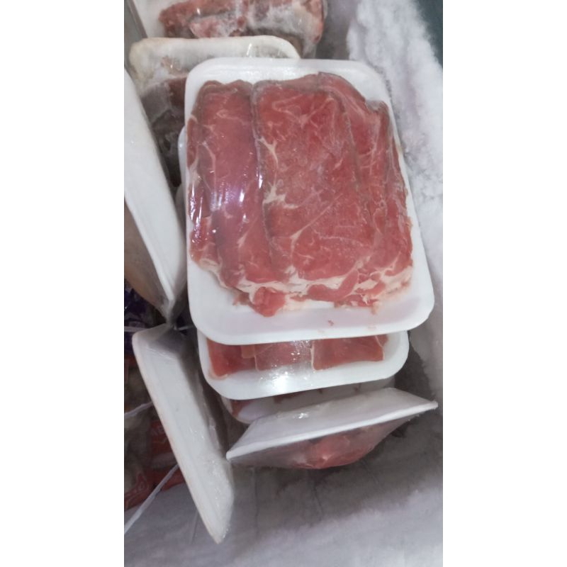 

Slice Daging Sapi low fat non lemak 250gr