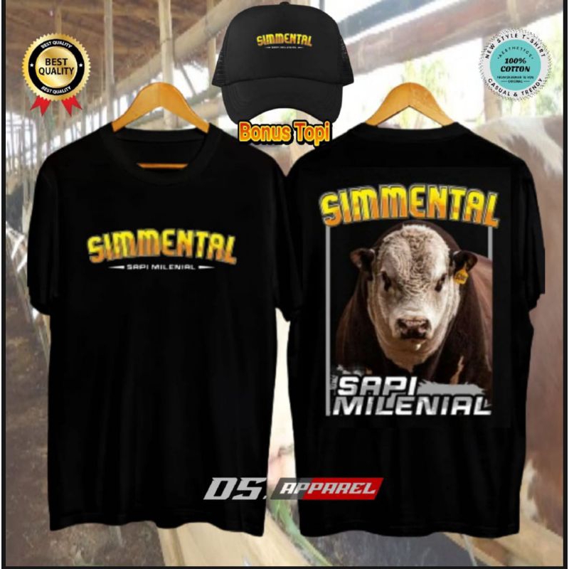 KAOS SIMMENTAL SAPI MILENIAL BONUS TOPI