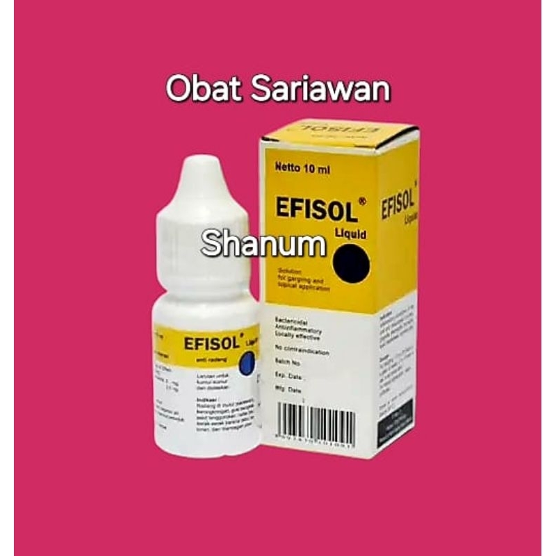 Efisol & Dentasol / Ampuh untuk sariawan