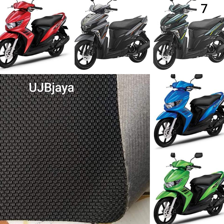 Kulit Jok Motor  Mio Soul GT 115 / Mio Soul GT 125 Standar / Bahan Ori Sarung Jok Motor  Mio Soul GT