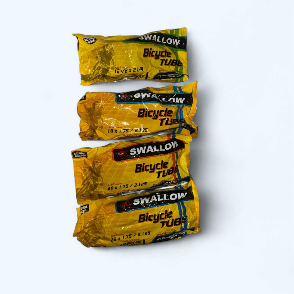 Ban Dalam Swallow Uk 12.5*2.25/16/18/20/24/26 x 1.75 / 2.125 AV