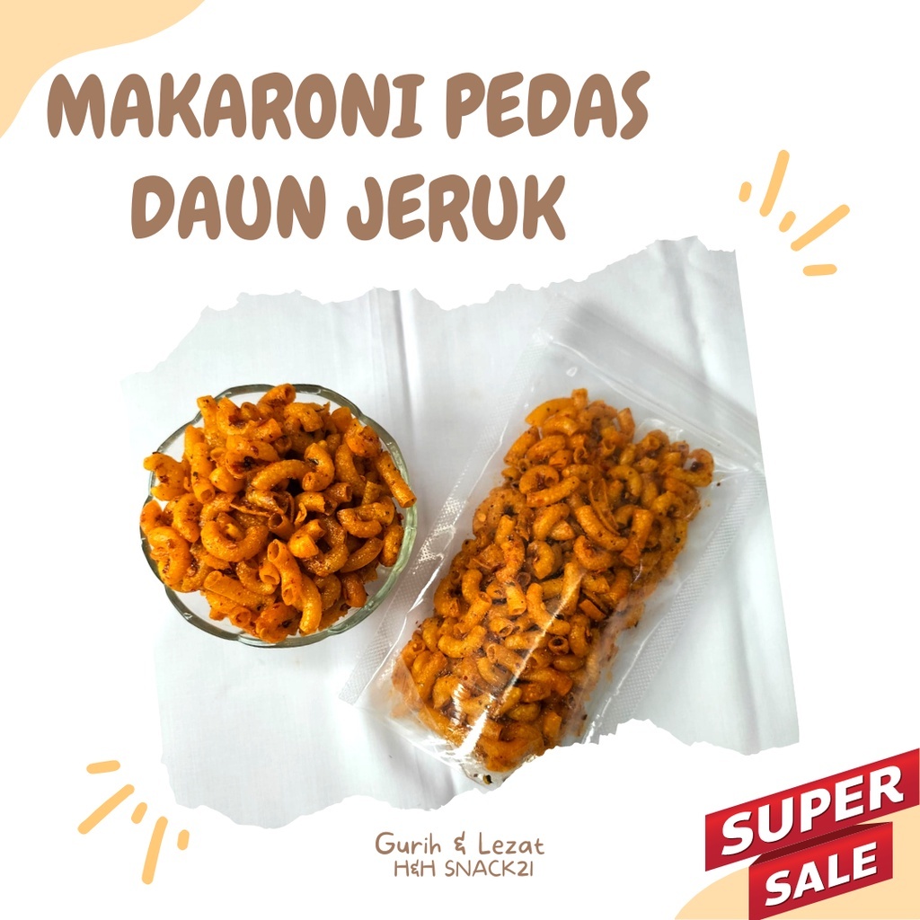 

makaroni bantet / gurih pedas daun jeruk