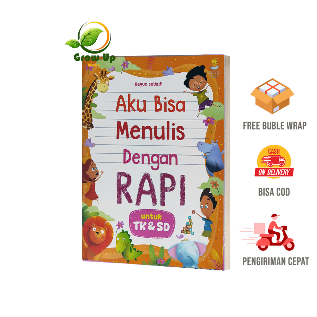 Buku Belajar Menulis Aku Bisa Menulis Dengan Rapi