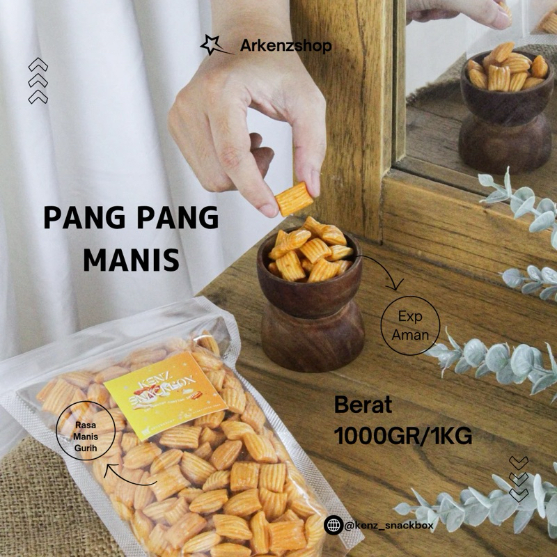 

Snack Pang-Pang Manis Kiloan Murah 1kg Cemilan Camilan Grosir