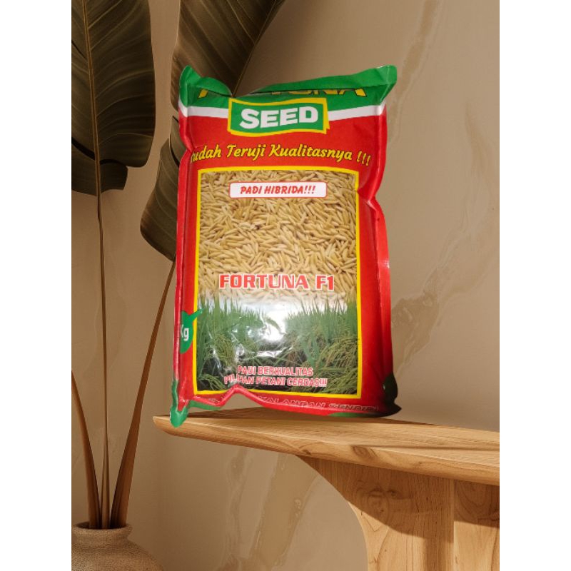 Benih padi hibrida terbaru FORTUNA SEED F1. kms 1kg.kemasan pabrik