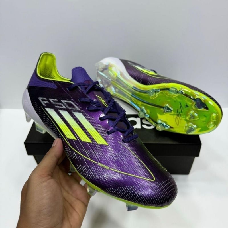 Sepatu Bola Adizero F50 Purple Chrome Limited Edition FG