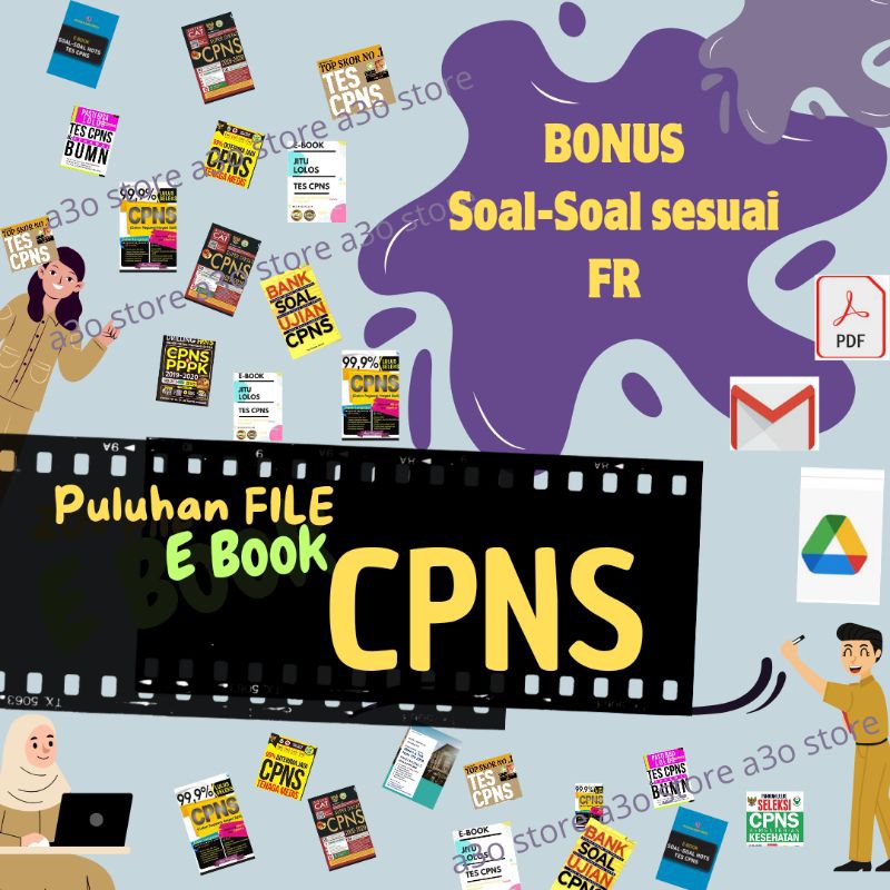 SOAL DAN MATERI CPNS  SKD SKB TIU TWK TKP HOTS LENGKAP