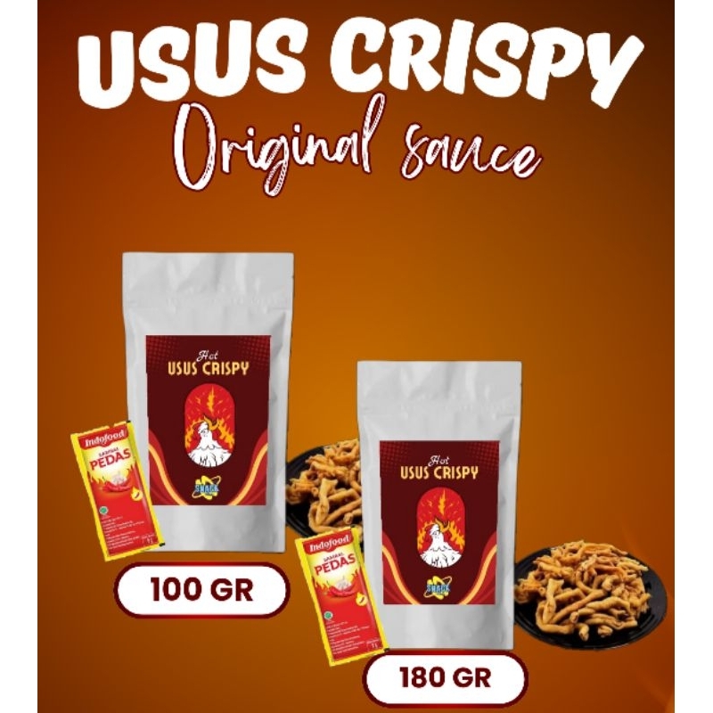 

USUS CRISPY original free saos Super crispy