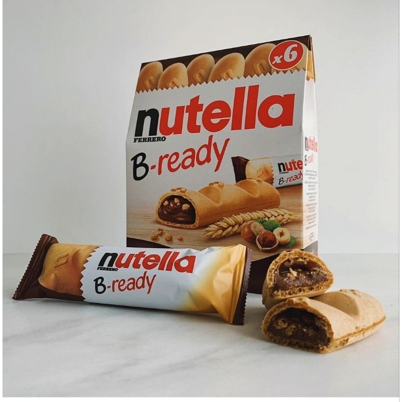 Nutella B ready isi 6 - Coklat Nutella - Nutella B-Ready