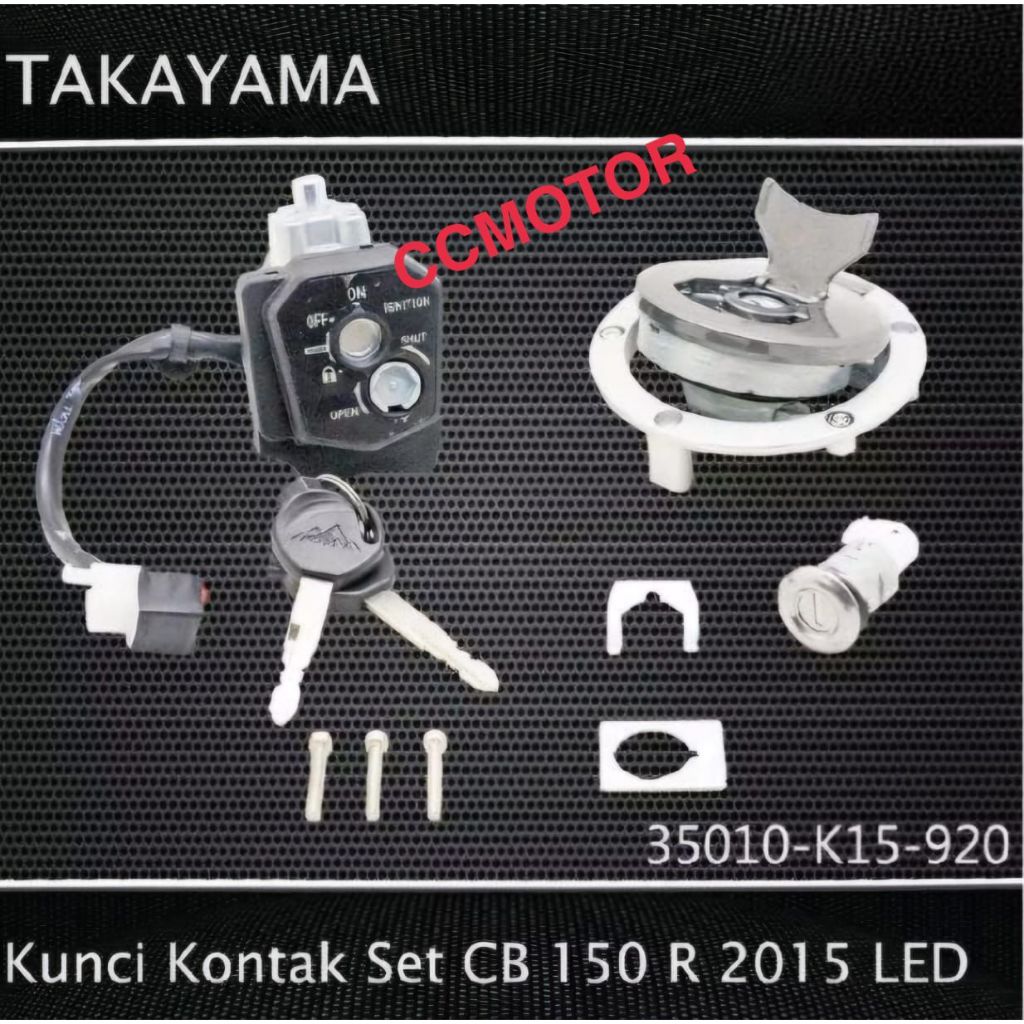 KUNCI KONTAK CB150R CB 150 R LED 2015 2 KABEL TAKAYAMA