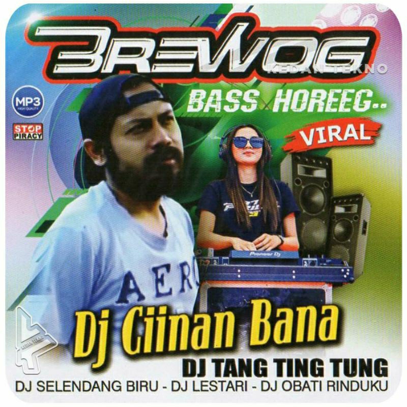 kaset Mp3 Audio Dj brewog - Dj Tang Ting Tung