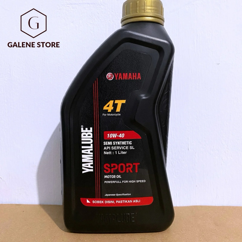 YAMALUBE SPORT MOTOR OIL 10W40 1L OLI MOTOR