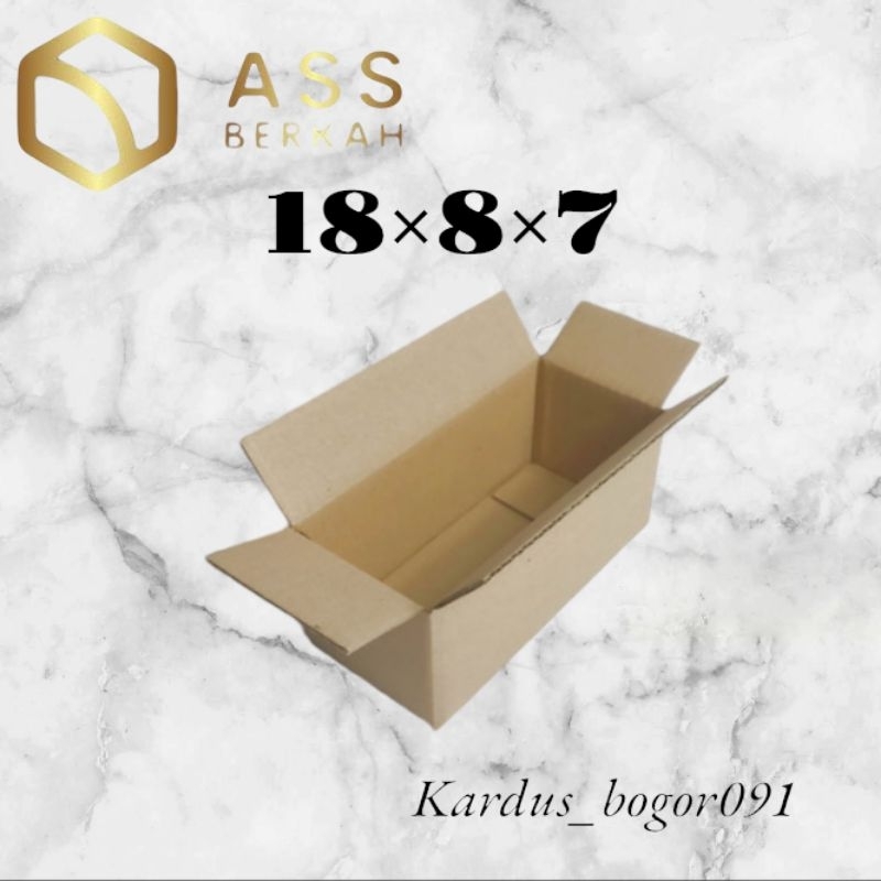 

kardus box packing 18×8×7