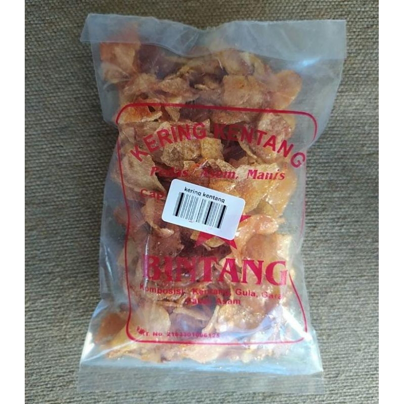 

kering kentang pedas manis asem 100gr