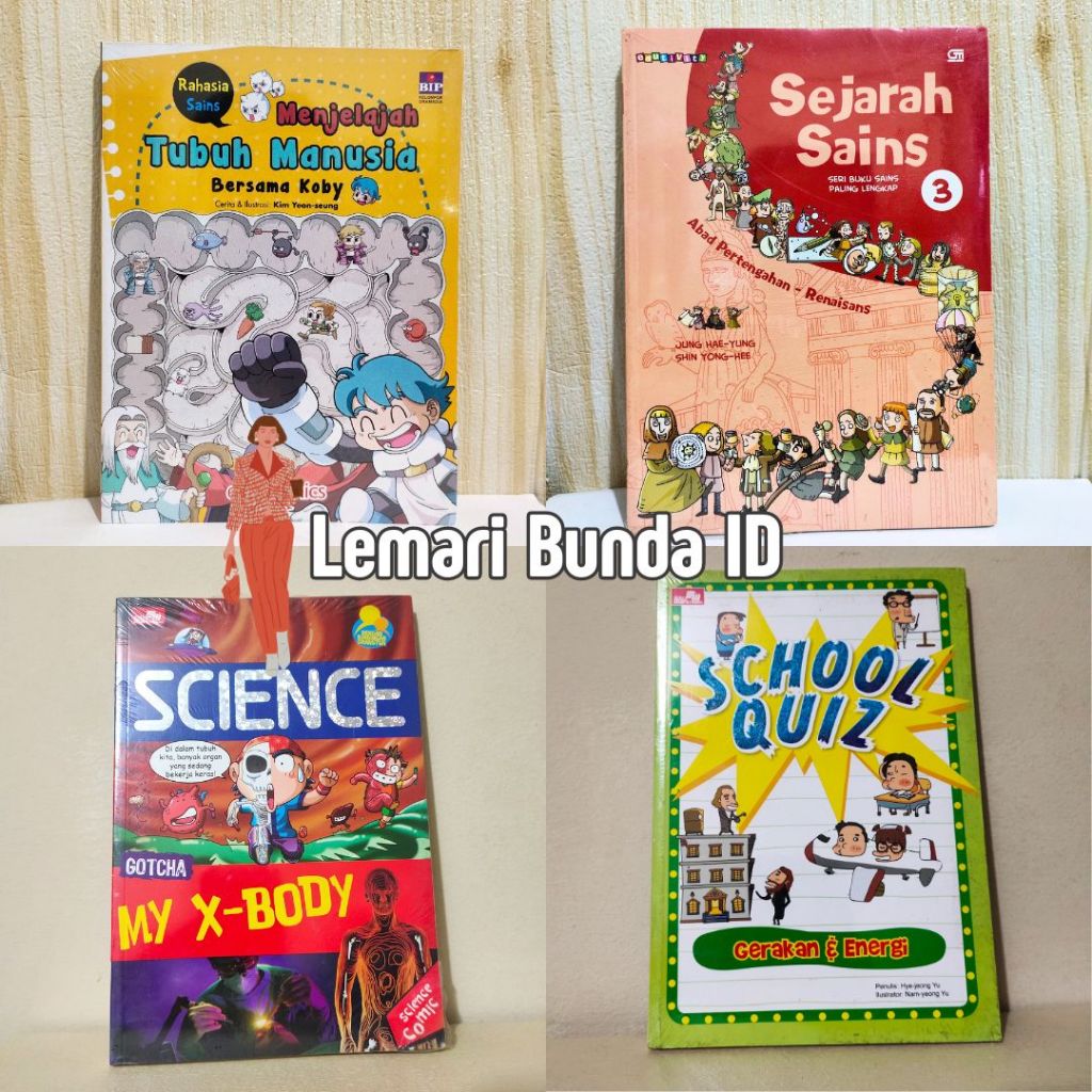 SALE KOMIK SAINS EDUKASI ANAK Banyak Judul Komik Korea
