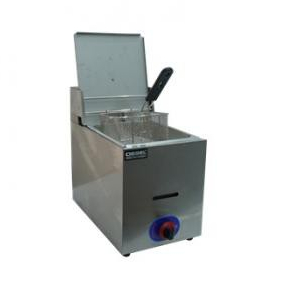 OSSEL Gas Fryer 1 Tangki Penggorengan Kentang Gas Deep Fryer PEnggorengan Gas LPG
