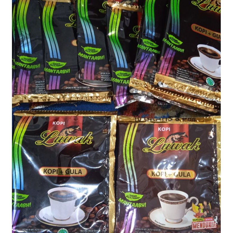 

Bungkus kopi bekas bahan kerajinan