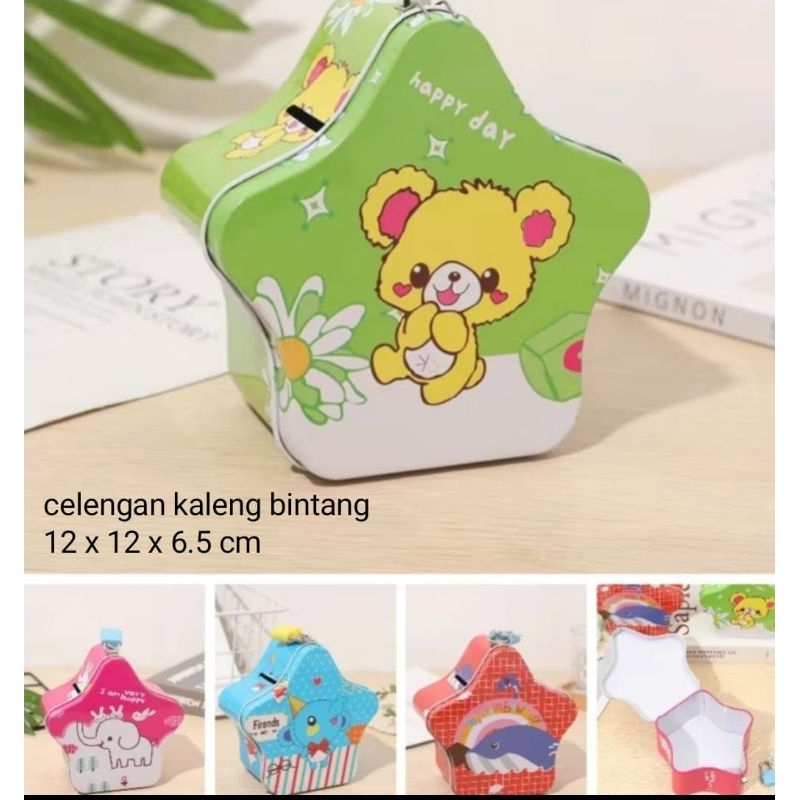 celengan kaleng bintang ✓ LRK