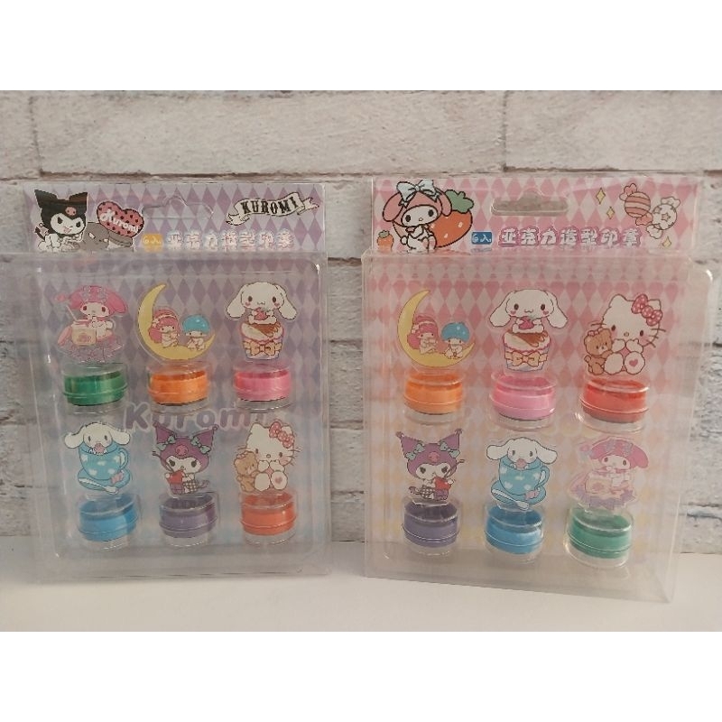 

Stamp Akrilik Sanrio Isi 6pc/Stampel Sanrio Akrilik/Stamp Sanrio Akrilik/Stamp Premium
