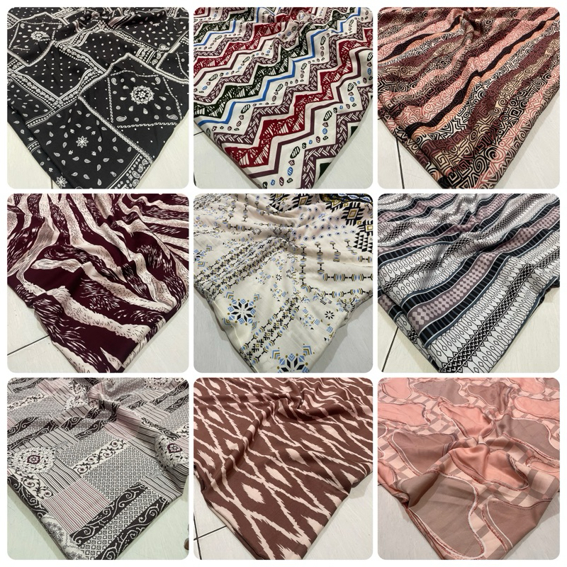 KAIN KATUN RAYON VISCOSE PREMIUM | KAIN KATUN RAYON MOTIF PREMIUM | KATUN RAYON MOTIF CANTIK | KATUN