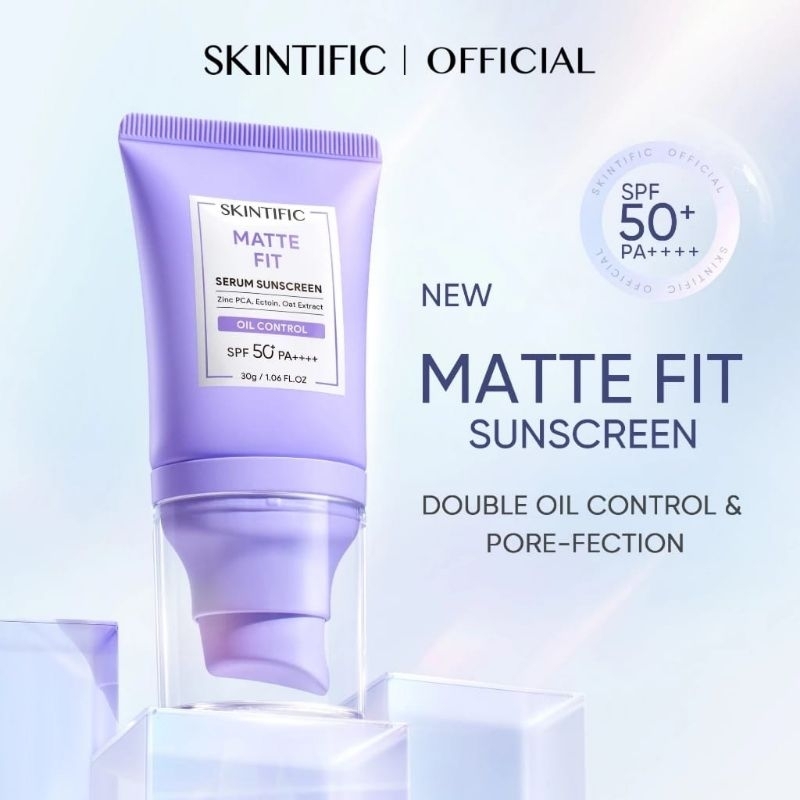 SKINTIFIC Skintific skintific - SKINTIFIC Skintific Matte Fit Serum Sunscreen SPF 50+ PA++++ Oil Con