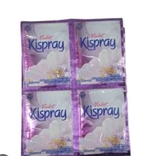 Kispray Pelicin Pakaian 7ml × 6 Sachet