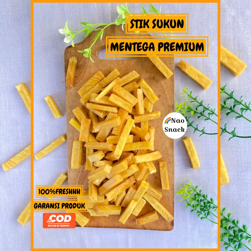 

Keripik Stik Sukun Mentega 100gr / Stik Sukun Premium